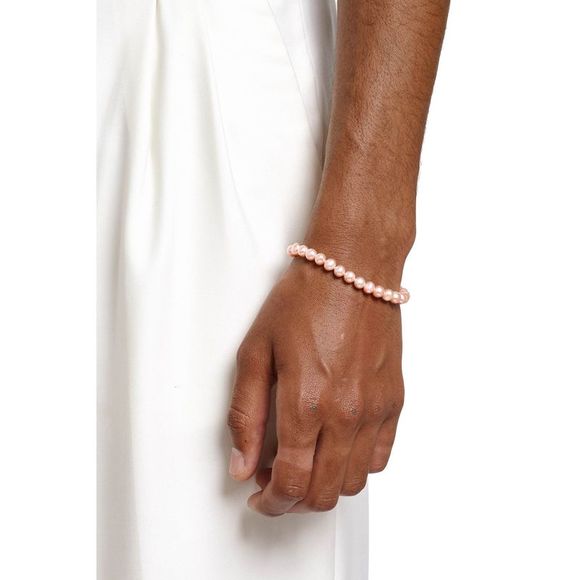 Hatton Labs Pink Pearl Bracelet - Picture 2 of 2